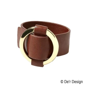 ceinture à cuir Femme