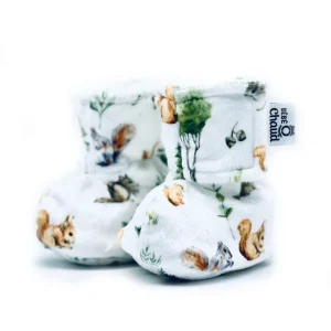 Pantoufles Bebe Ô CHAUD Ecureuil des Bois Unisexe