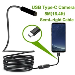 Caméra Endoscope USB Type-C – Inspection Facile & Précise !