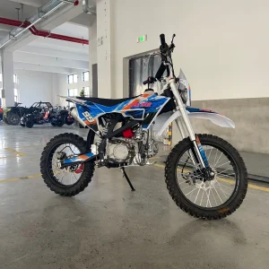 "Moto Cross 125cc pour Adulte – Tout-Terrain à Deux Roues, Puissante, Légère et Abordable | Démarrage Électrique & Freins à Disque