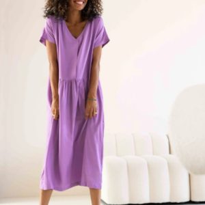« Robe Lilas fluide »