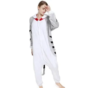 Grenouillère Adulte Chat Gris