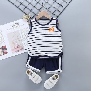 Pyjama d’été débardeur et short en coton