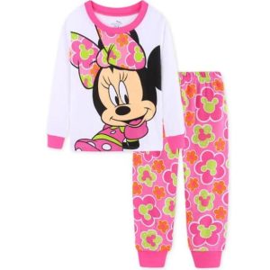 Pyjama deux pièces manches longues avec imprimé Minnie