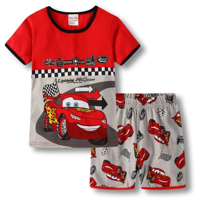 Pyjama deux pièces motif McQueen de cars